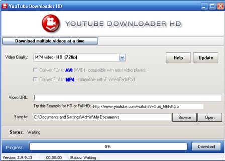 Tải video youtube bằng Youtube Downloader HD trên máy tính, laptop