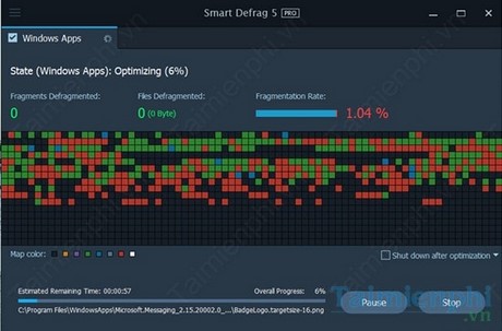 Tăng tốc chơi game trên máy tính bằng Smart Defrag