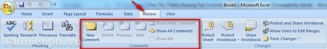 Excel - Cách tạo Comments Tool trong bảng tính