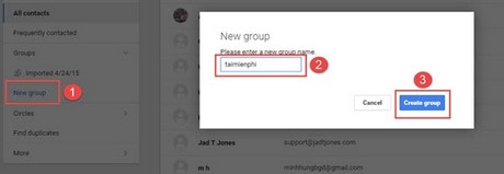 tao va gui danh sach email