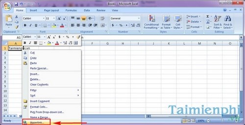 cach tao hyperlink trong excel