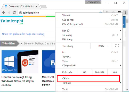 thay doi hinh nen google chrome