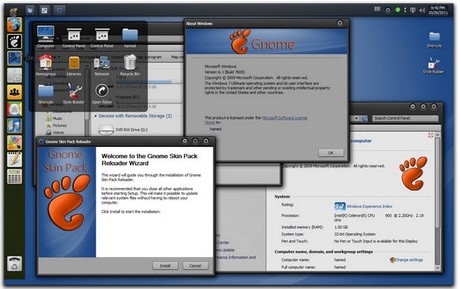 giao dien ubuntu for windows 7