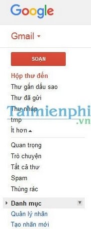 Tìm hiểu giao diện Gmail