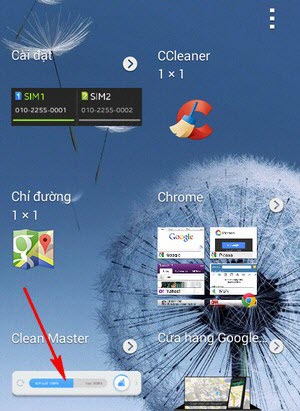Cách bật tăng tốc một chạm của Clean Master trên điện thoại Android, Samsung, OPPO, HTC ...