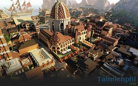 map dep trong minecraft