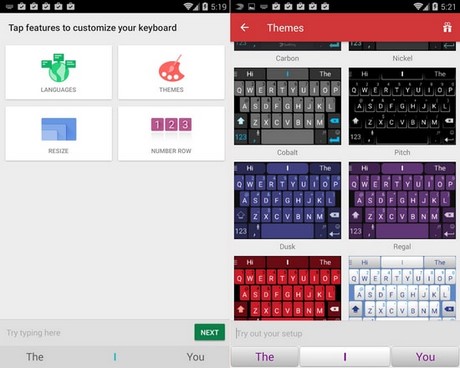 top 5 ung dung ban phim android mien phi