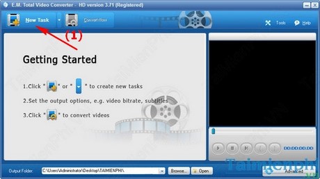 Total Video Converter - Chuyển đổi, đổi đuôi Audio sang AAC