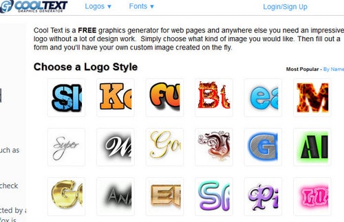 Top website tạo logo trực tuyến, logo online