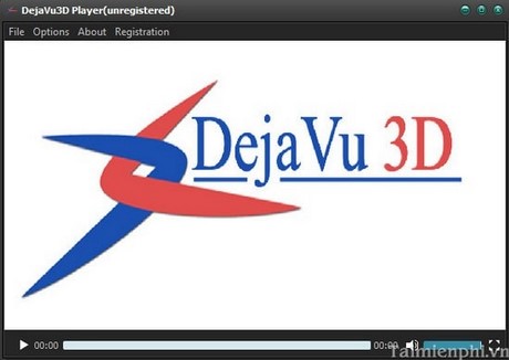 xem phim 3d tren may tinh voi DejaVu3D Player