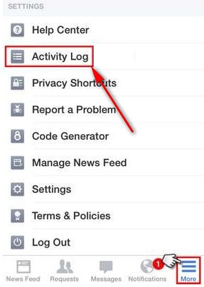 Xóa lịch sử tìm kiếm Facebook trên iPhone xoa lich su tim kiem facebook tren iphone