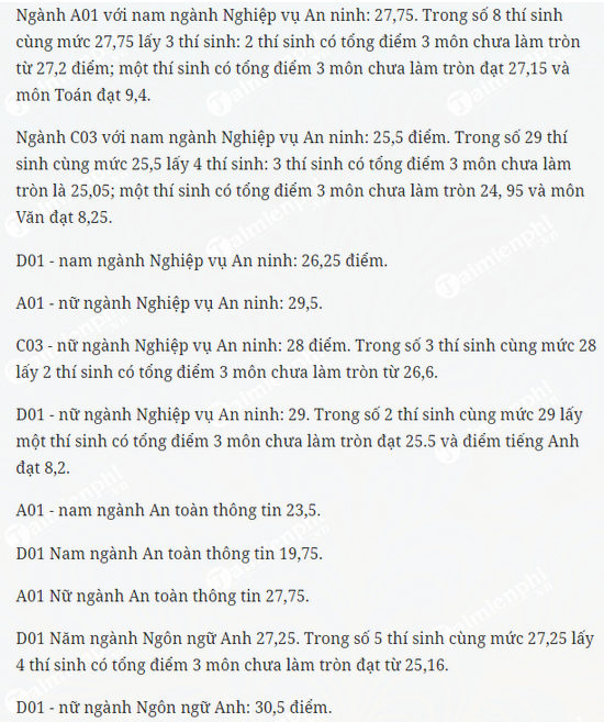 diem chuan hoc vien an ninh nhan dan