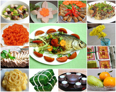 mâm cơm cúng ông táo mam com cung ong tao