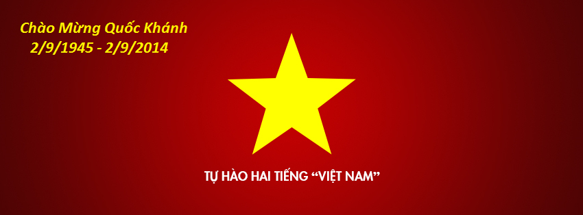 Kỷ niệm 69 năm quốc khánh 2/9 tu hao hai tieng viet nam 2/9