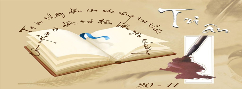 Ảnh bìa kỷ niệm ngày 20 tháng 11 anh bia ky niem ngay 20 11