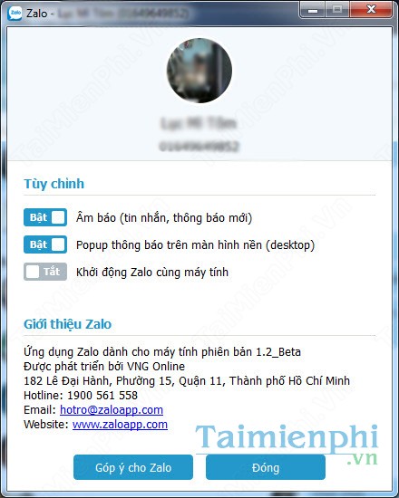 Tải zalo tai zalo cho dien thoai