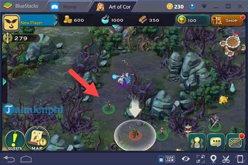 how to play art of conquest on computer with bluestacks 2