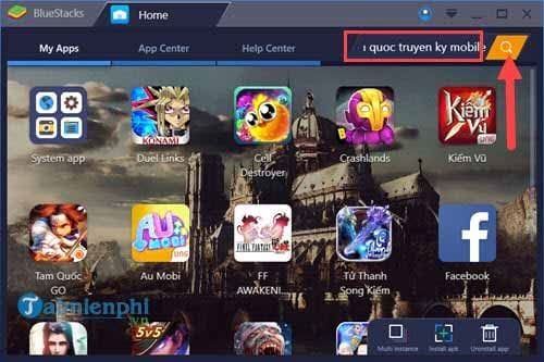 how to play three kingdoms of mobile on bluestacks 2