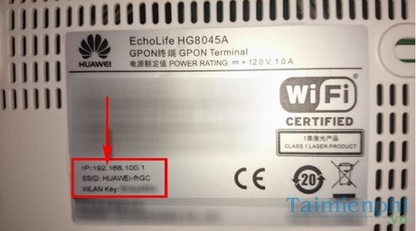 how to connect wifi huawei vnpt