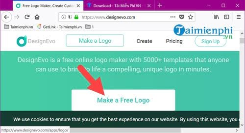 How to use designevo to design online logo design 2
