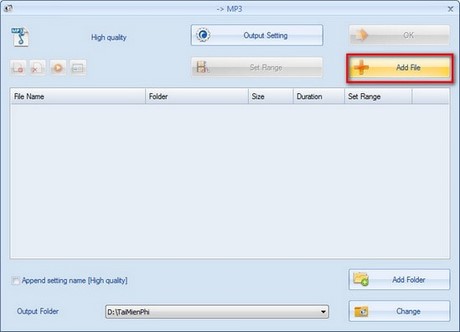 Chuyển Đổi Audio Sang Mp3 Với Format Factory