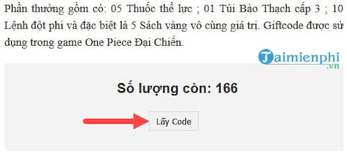 code one piece dai chien nhan giftcode that vu hai 2