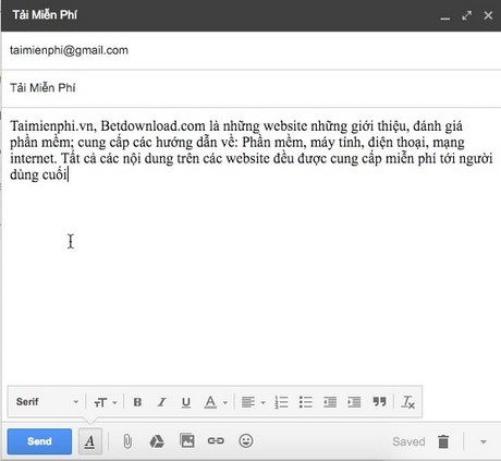 Đổi Màu Chữ Khi Soạn Mail Trong Gmail