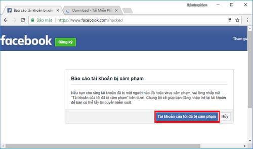Cách xử lý Facebook bị virus tự gửi link, tin nhắn