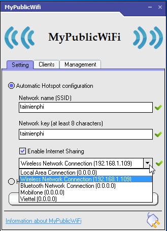 mypublicwifi cach phat wifi truc tiep tren laptop 3