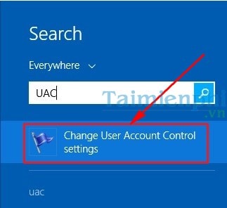 sua loi this app can't be activated when UAC is disabled win 8.1