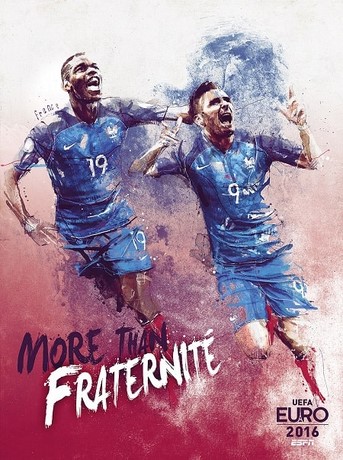pay homage to the euro 2016 tour poster