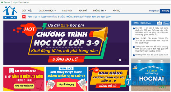 Top kênh học trực tuyến Online tốt nhất tại Việt Nam, tự học tại nhà