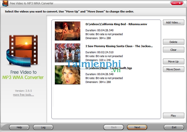 free video to mp3 wma converter