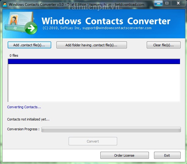 Windows Contacts Converter