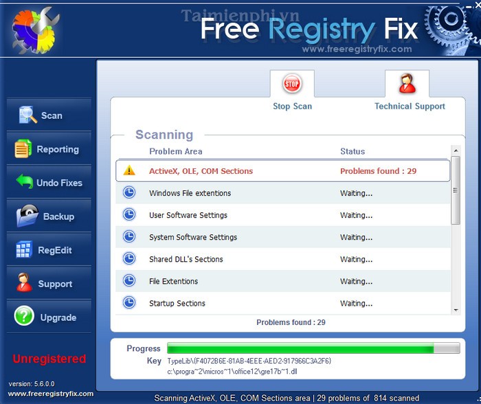Free Registry Fix