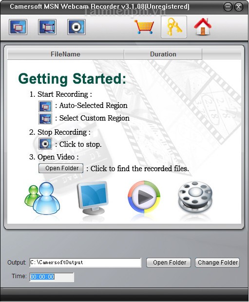 Camersoft MSN Webcam Recorder