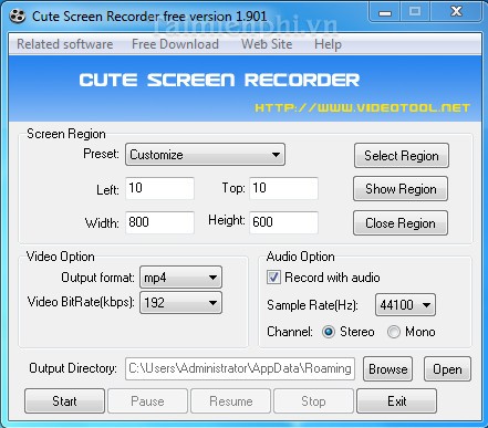 Cute Screen Recorder Free