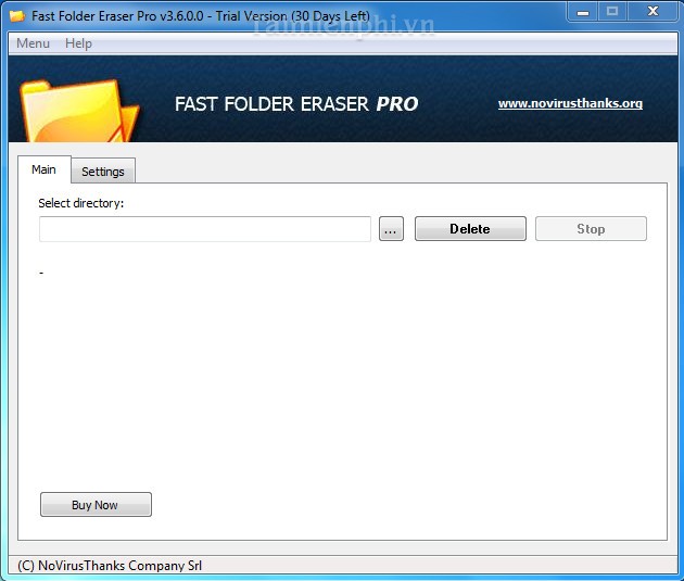 Fast Folder Eraser