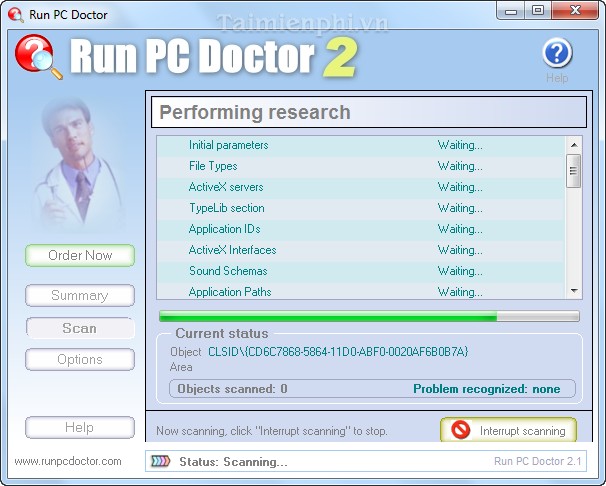 Run PC Doctor