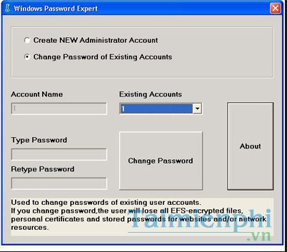 Windows Password Expert